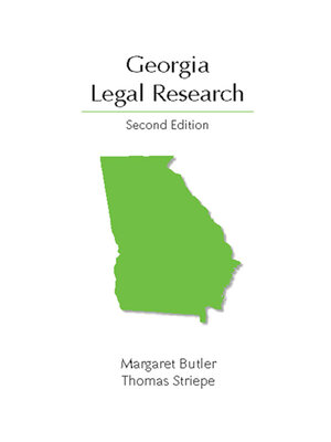 cover image of Georgia Legal Research